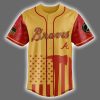 Braves Firefighter Appreciation Night Jersey 2025 2