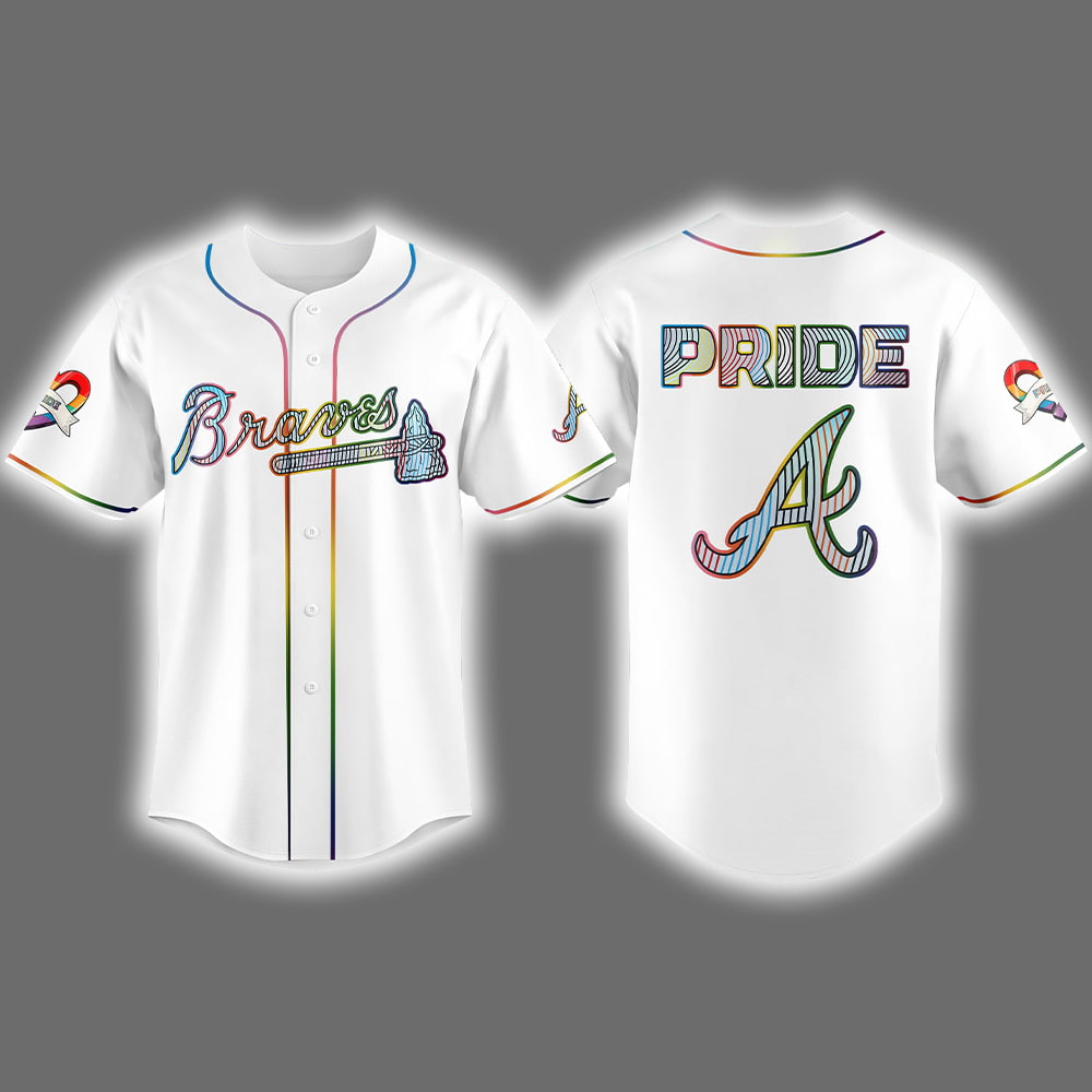 Braves LGBTQ Pride Night 2025 Jersey 1 Braves LGBTQ Pride Night 2025 Jersey 1