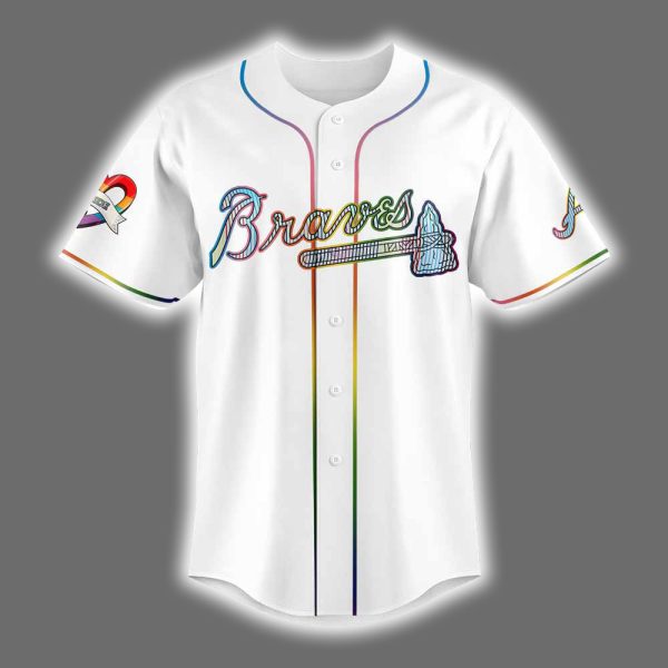 Braves LGBTQ Pride Night 2025 Jersey 2