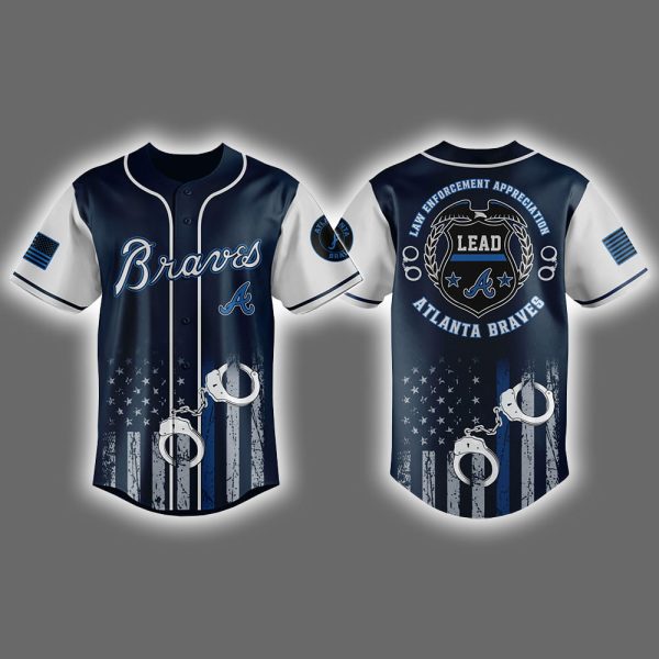 Braves Law Enforcement Appreciation Day Jersey 2025