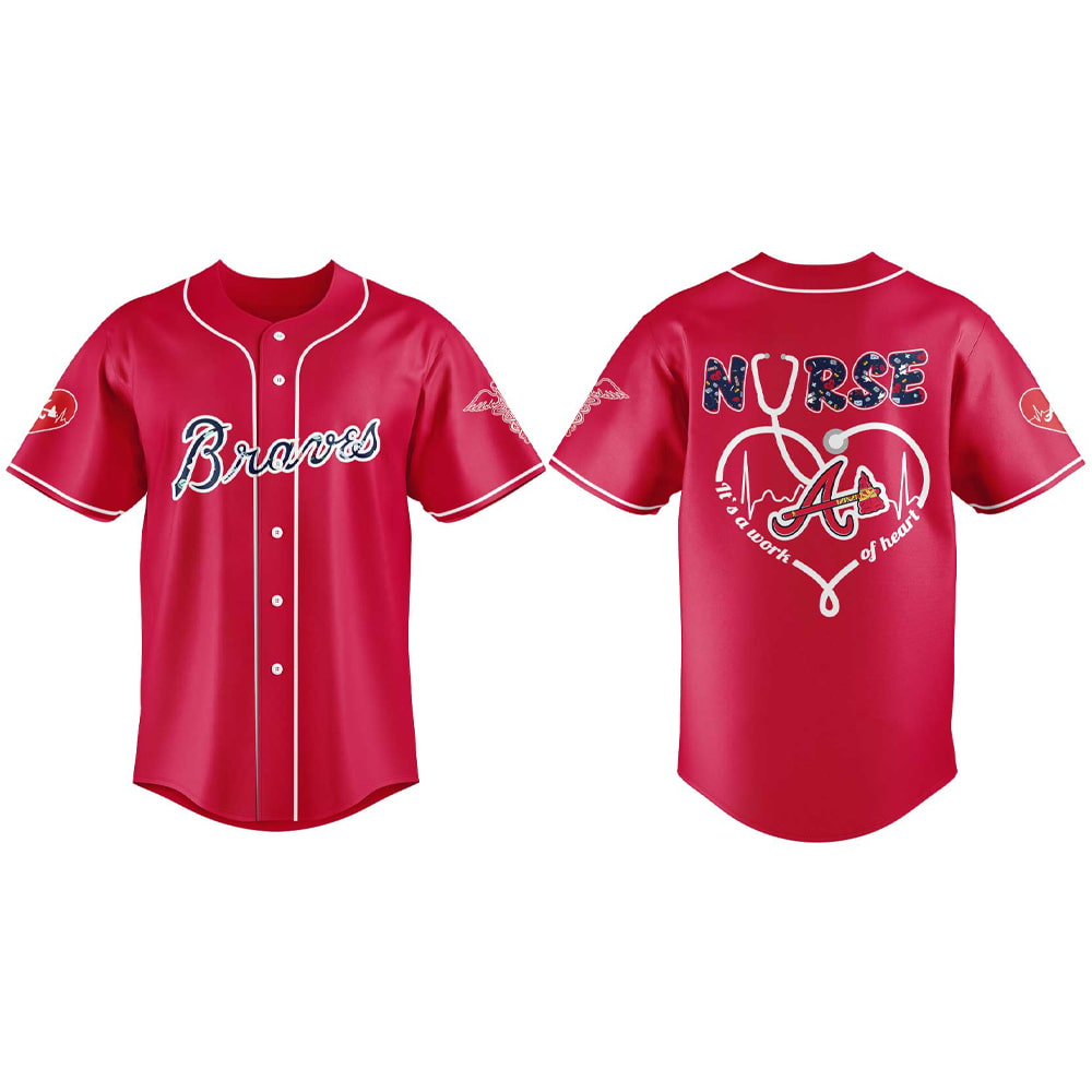 Braves Nurses Night 2025 Jersey Braves Nurses Night 2025 Jersey