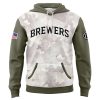 Brewers 2025 Armed Forces Day Hoodie 2