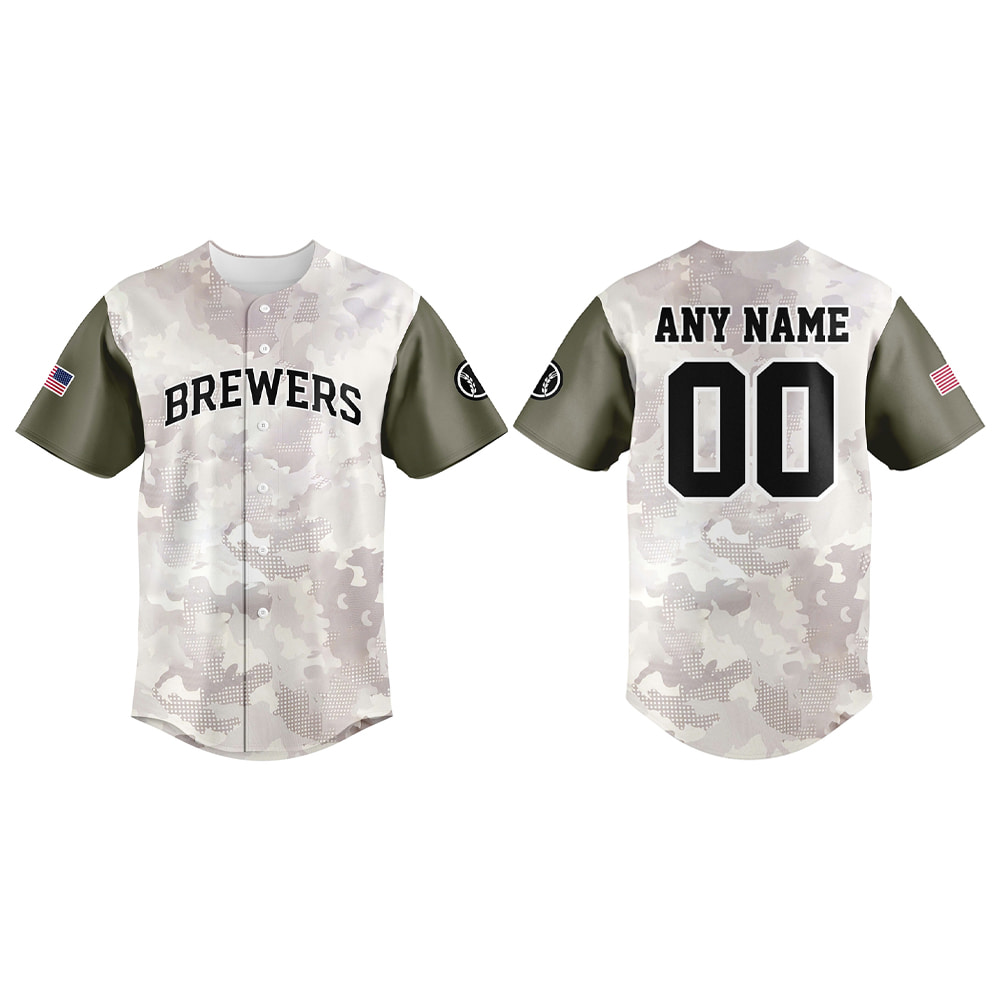 Brewers 2025 Armed Forces Day Jersey Brewers 2025 Armed Forces Day Jersey