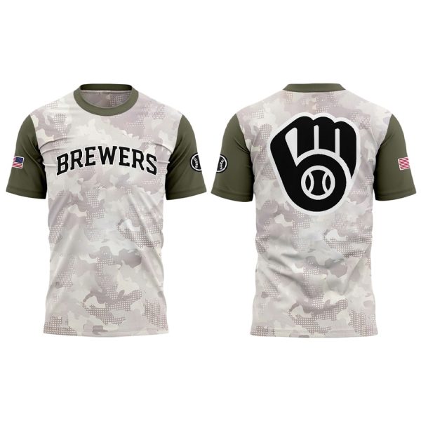 Brewers 2025 Armed Forces Day Shirt