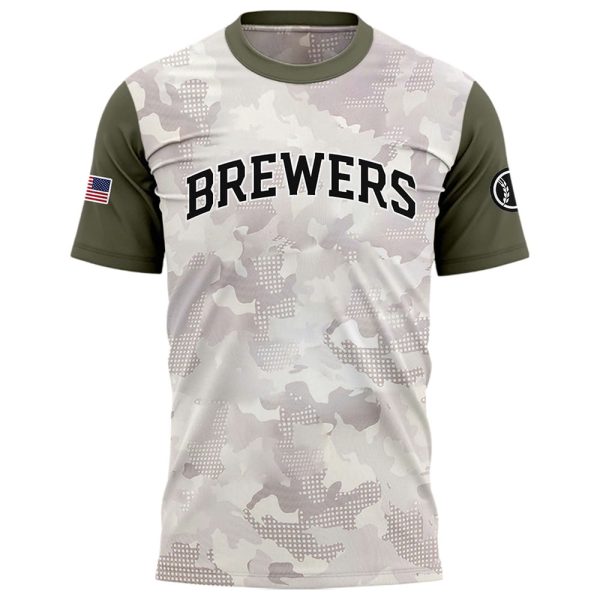 Brewers 2025 Armed Forces Day Shirt 2
