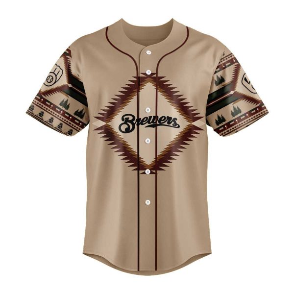 Brewers 2025 Native American Heritage Jersey 2