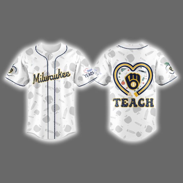 Brewers 2025 Teacher Appreciation Jersey