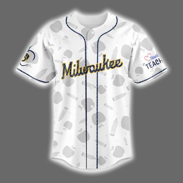Brewers 2025 Teacher Appreciation Jersey 2