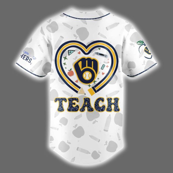 Brewers 2025 Teacher Appreciation Jersey 3