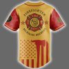 Brewers Firefighter Appreciation Night Jersey 2025 3