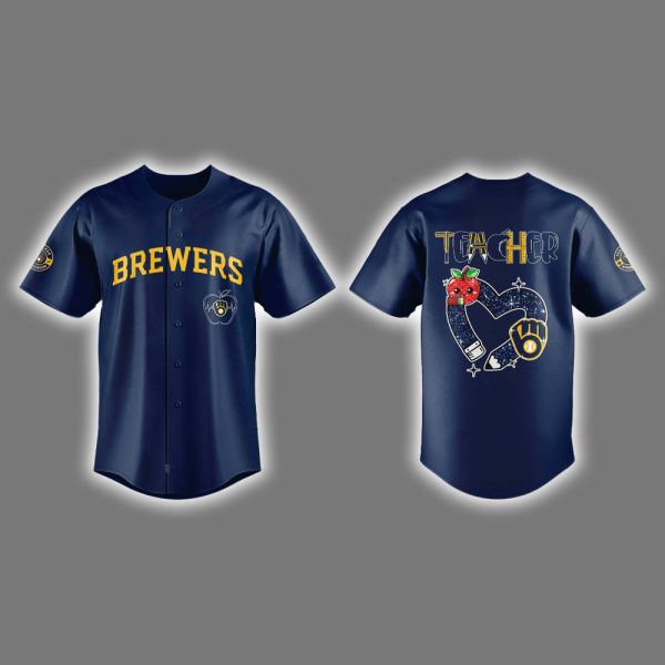 Brewers Teacher Appreciation Night Jersey 2025
