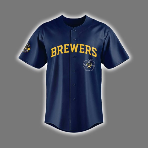 Brewers Teacher Appreciation Night Jersey 2025 2