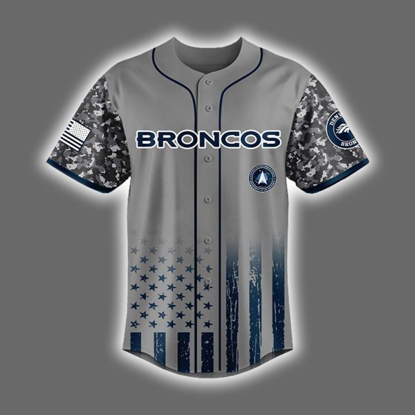 Broncos United States Space Force Military Appreciation Night Jersey 2025 2