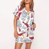 Cardinals Baseball Team Print Pajama Set 2