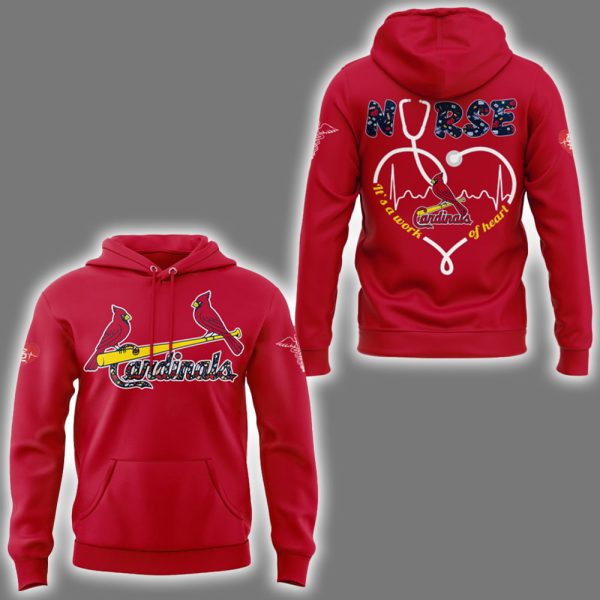 Cardinals Nurses Night 2025 Hoodie 2