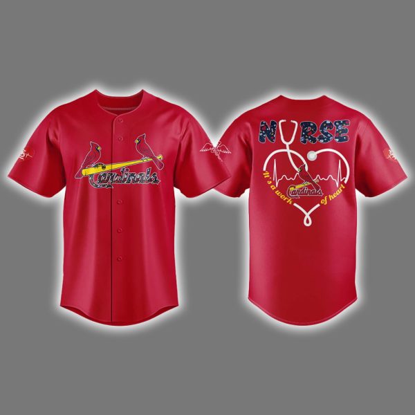 Cardinals Nurses Night 2025 Jersey 2