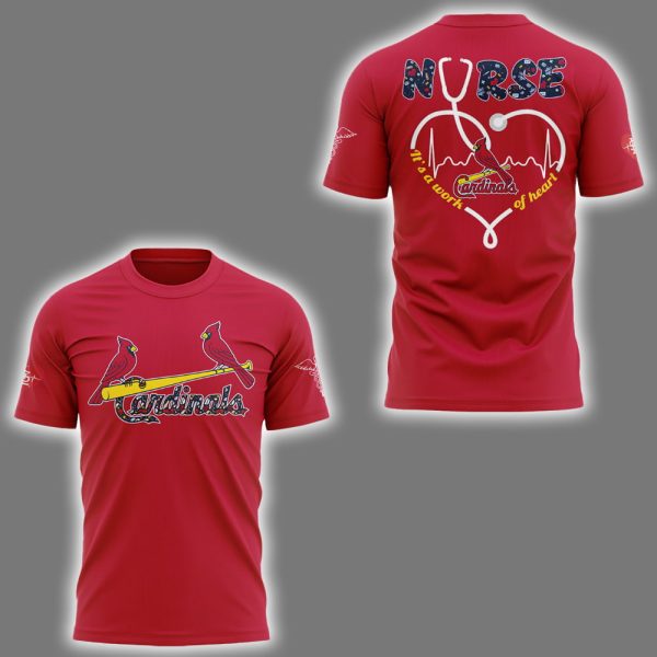 Cardinals Nurses Night 2025 Shirt 2