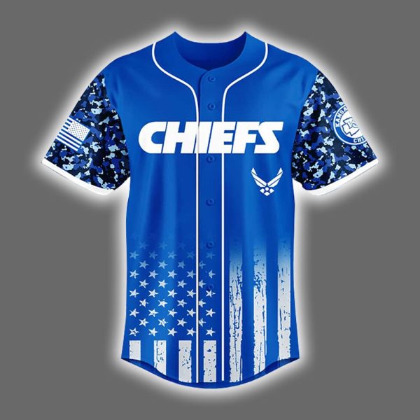 Chiefs United States Air Force Military Appreciation Night Jersey 2025 2
