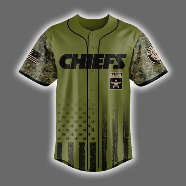 Chiefs United States Army Military Appreciation Night Jersey 2025 2