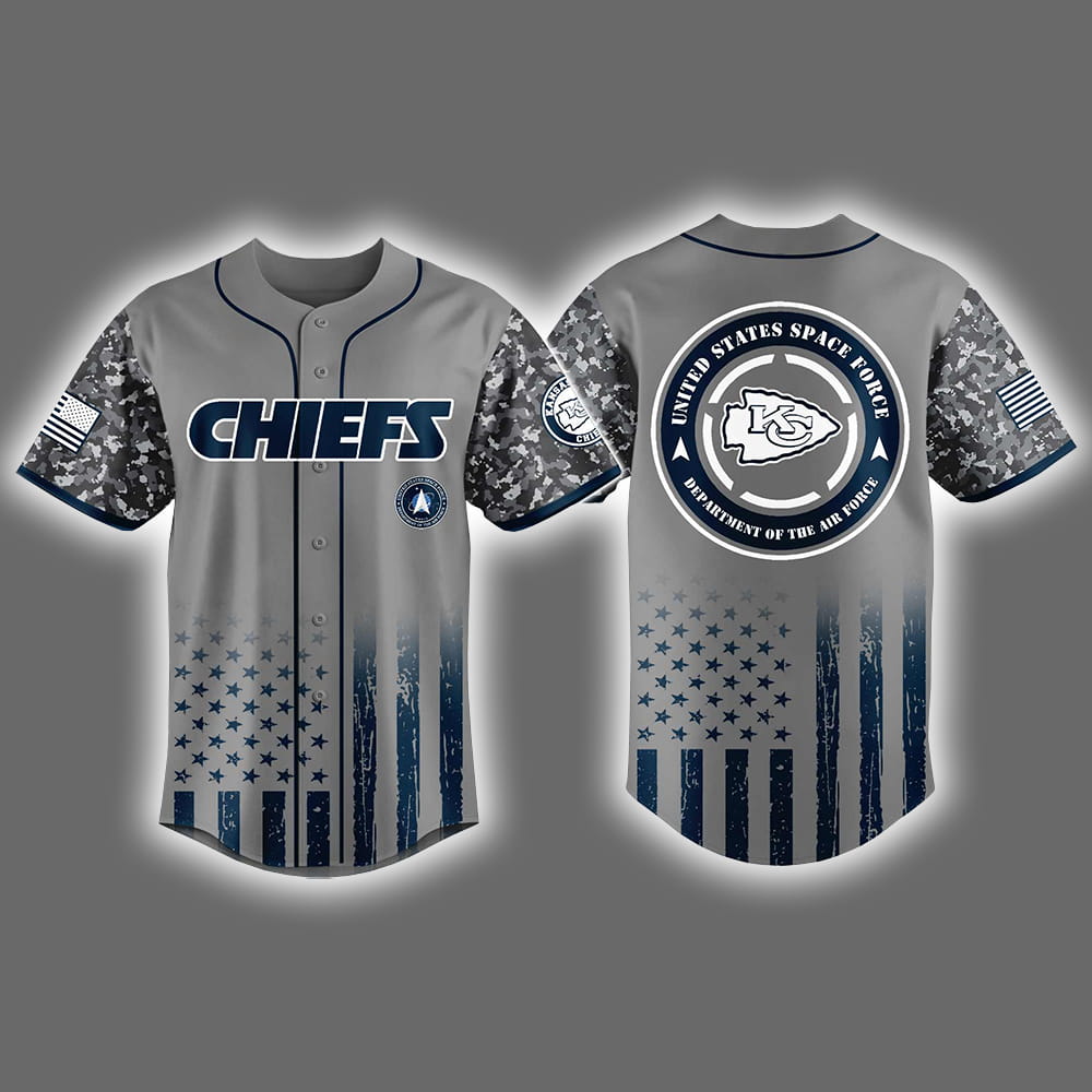 Chiefs United States Space Force Military Appreciation Night Jersey 2025 Chiefs United States Space Force Military Appreciation Night Jersey 2025
