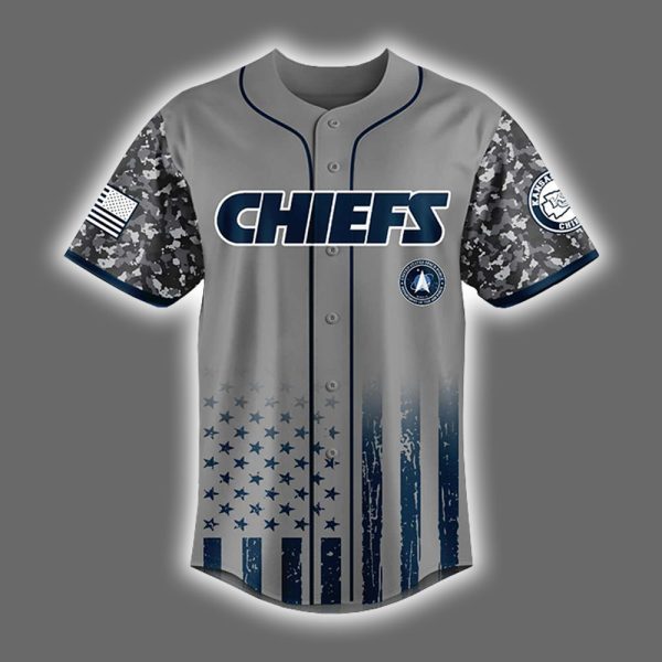 Chiefs United States Space Force Military Appreciation Night Jersey 2025 2