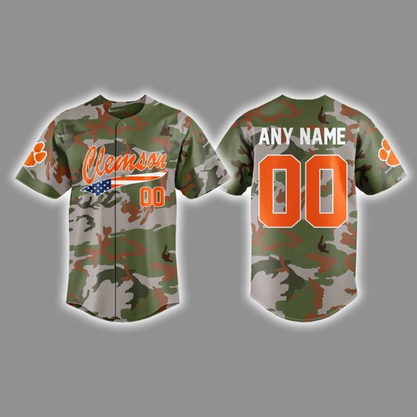 Clemson Military Appreciation Day Jersey 2025