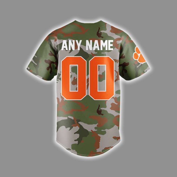 Clemson Military Appreciation Day Jersey 2025 3