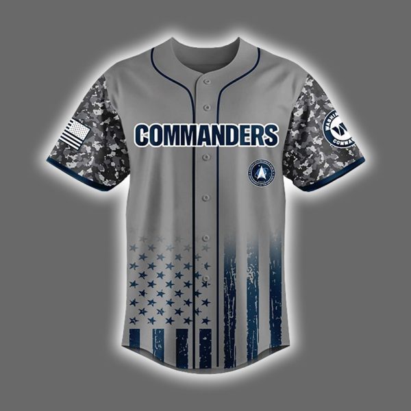 Commanders United States Space Force Military Appreciation Night Jersey 2025 2