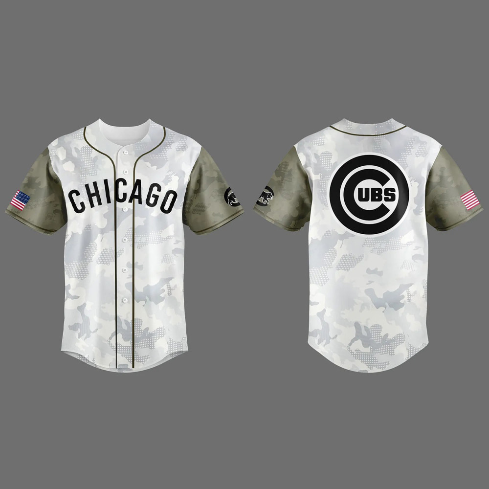 Cubs 2025 Armed Forces Day Jersey Cubs 2025 Armed Forces Day Jersey