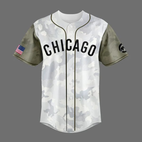 Cubs 2025 Armed Forces Day Jersey 2