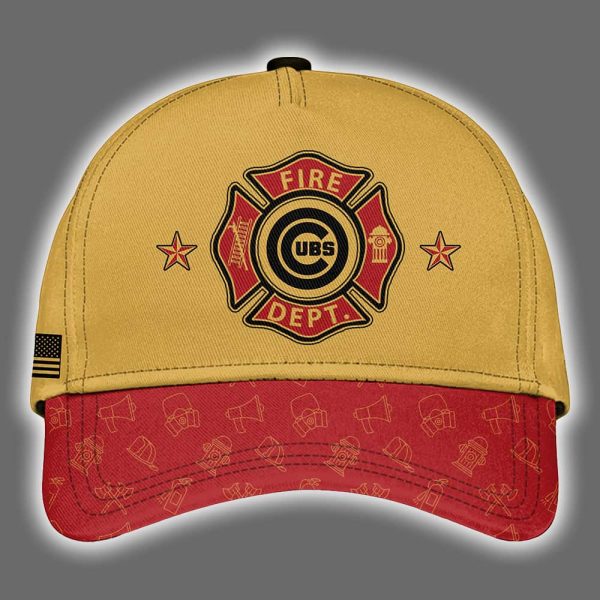 Cubs Firefighter Appreciation Night Hoodie 2025 2