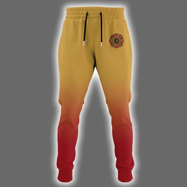 Cubs Firefighter Appreciation Night Hoodie 2025 3