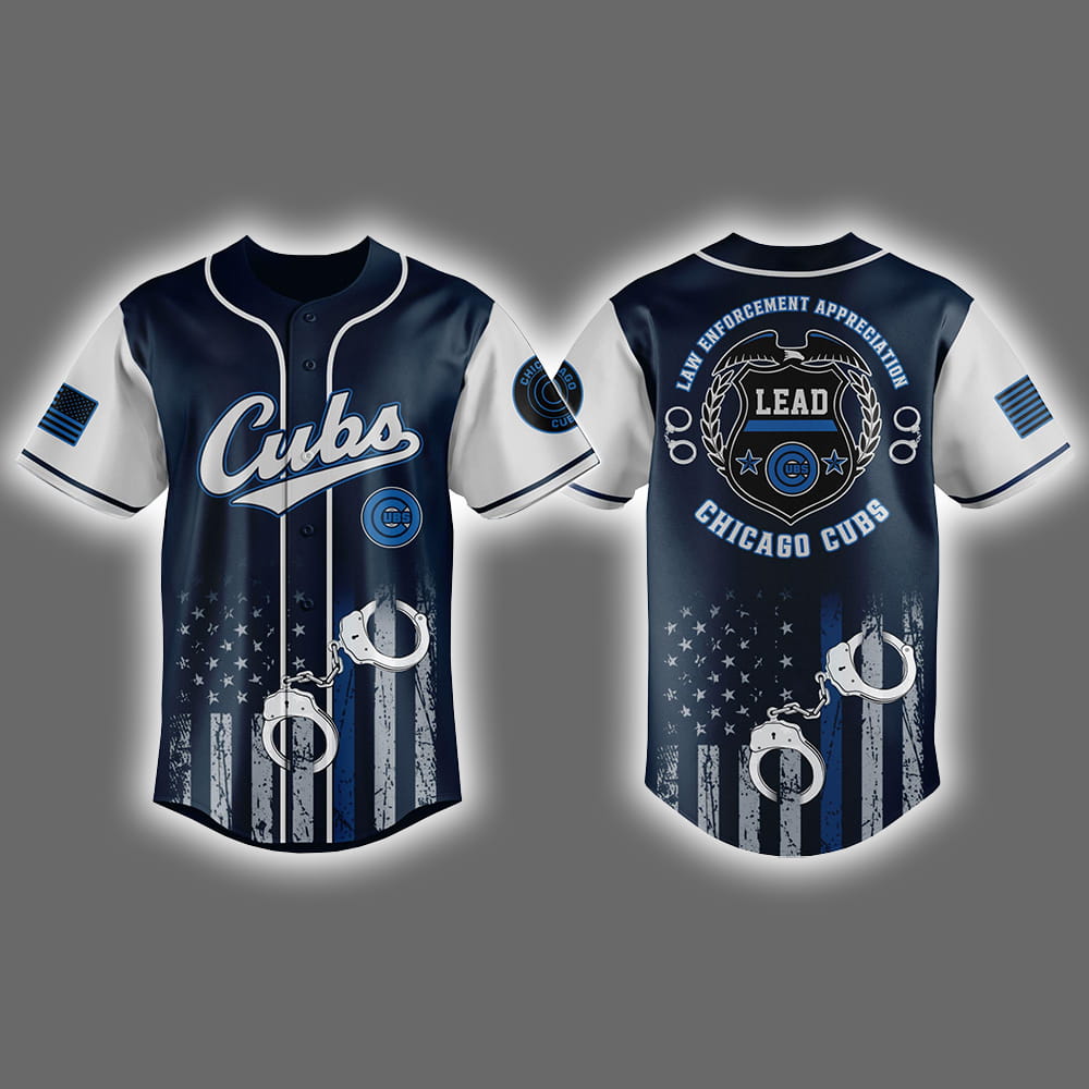 Cubs Law Enforcement Appreciation Day Jersey 2025 Cubs Law Enforcement Appreciation Day Jersey 2025
