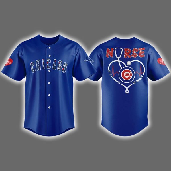 Cubs Nurses Night 2025 Jersey 2