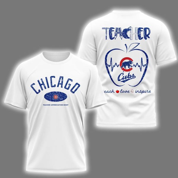 Cubs Teacher Appreciation Night 2025 Shirt