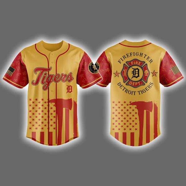 Detroit Firefighter Appreciation Night Jersey 2025