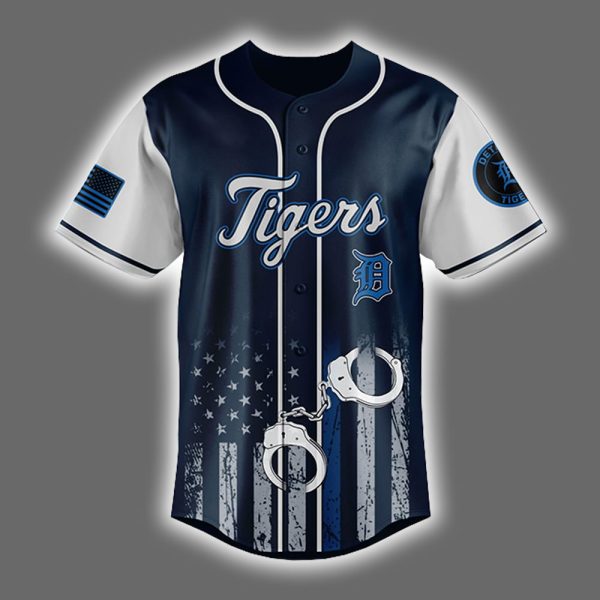 Detroit Law Enforcement Appreciation Day Jersey 2025 2