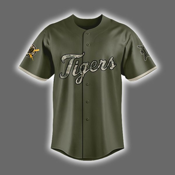 Detroit National Military Appreciation Day Jersey 2025 2