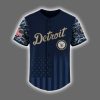Detroit US Navy Appreciation Night 2025 Baseball Jersey 2
