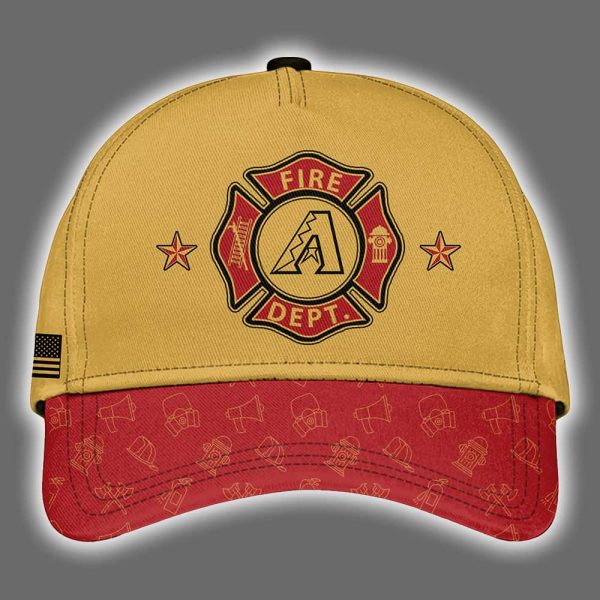 Diamondbacks Firefighter Appreciation Night Hoodie 2025 2