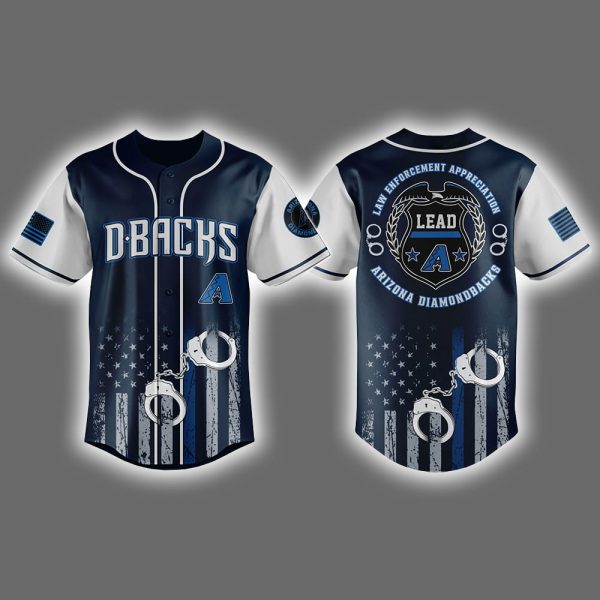 Diamondbacks Law Enforcement Appreciation Day Jersey 2025