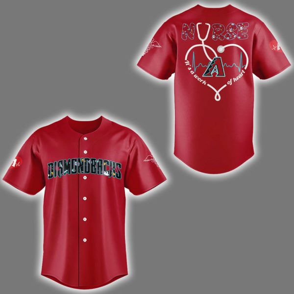 Diamondbacks Nurses Night 2025 Jersey 2