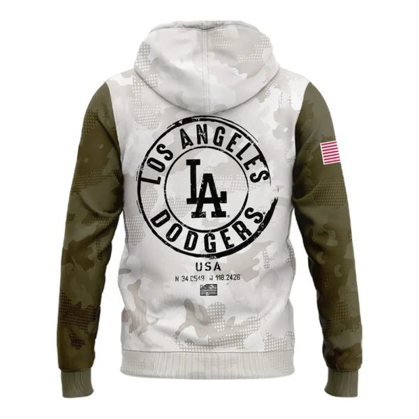 Dodgers 2025 Armed Forces Day Hoodie 3