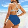 Dodgers Baseball Summer Crossover Bikini Suit Set 3