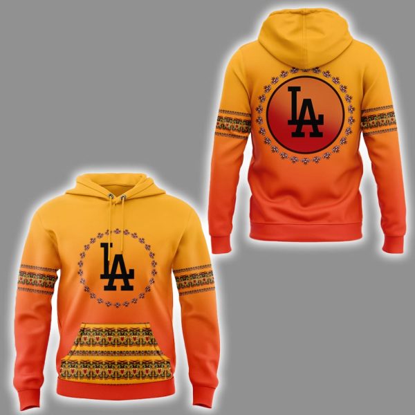 Dodgers Indigenous Canada Heritage 2025 Hoodie Joggers Cap