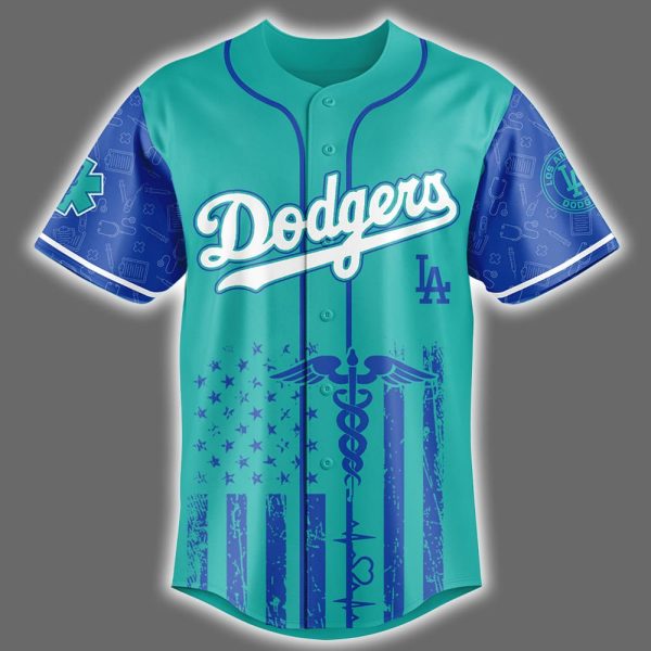 Dodgers International Nurse Day Jersey 2025 2