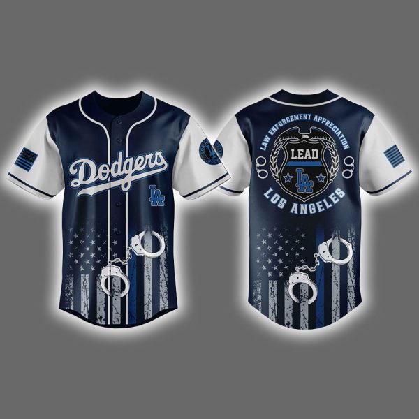 Dodgers Law Enforcement Appreciation Day Jersey 2025
