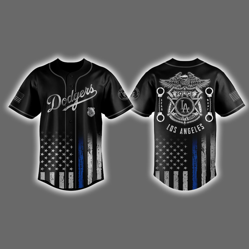 Dodgers Law Enforcement Night Jersey 2025 Dodgers Law Enforcement Night Jersey 2025