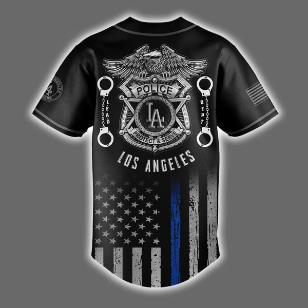 Dodgers Law Enforcement Night Jersey 2025 3