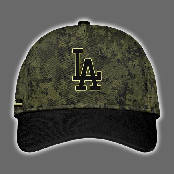 Dodgers Military Appreciation Month Hat 2025